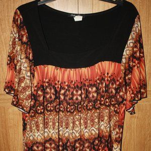 3/$15 Women's Only Nine Top Sz 1X